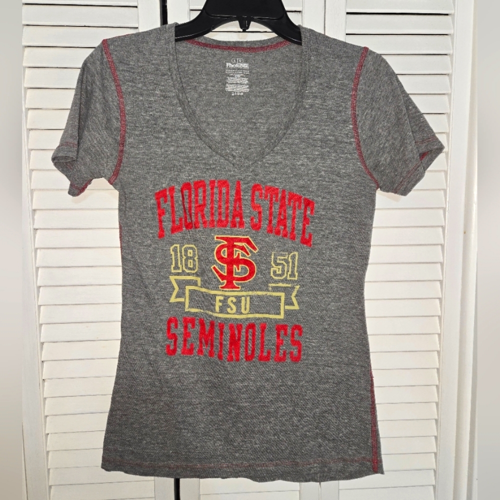 ProEdge Women's L FSU Seminoles V-neck Top